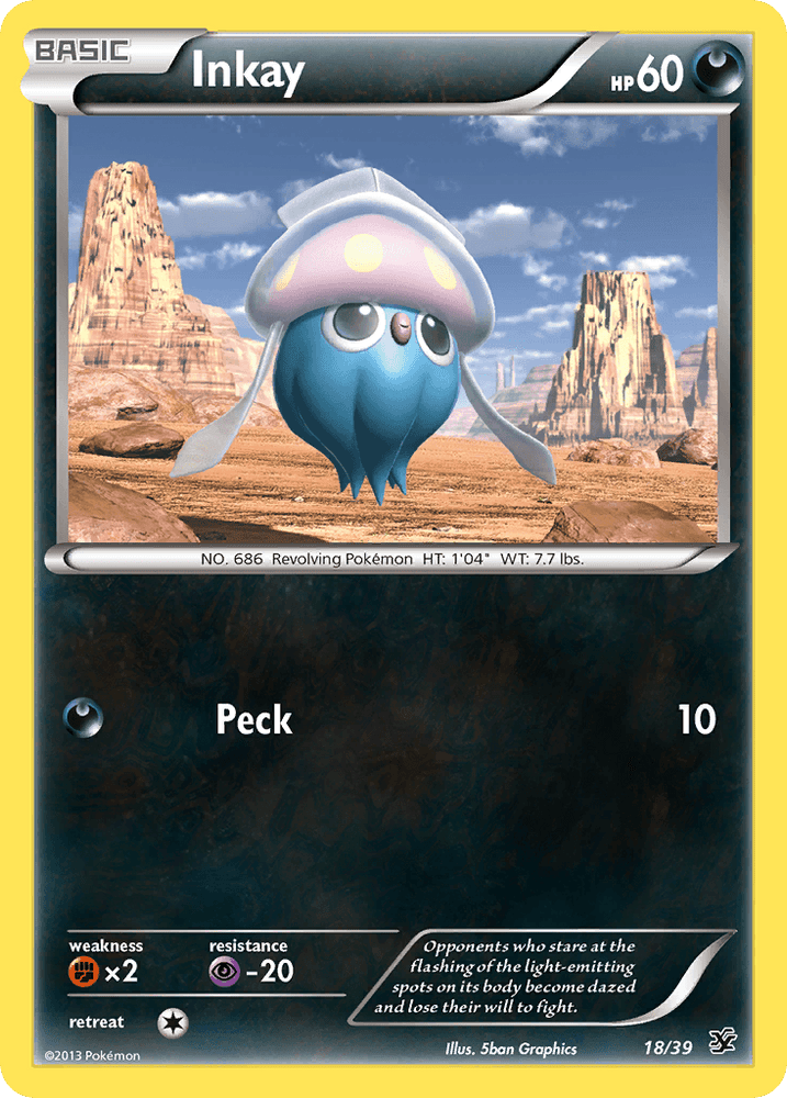 Inkay (18/39) [XY: Kalos Starter Set] (Online Only)