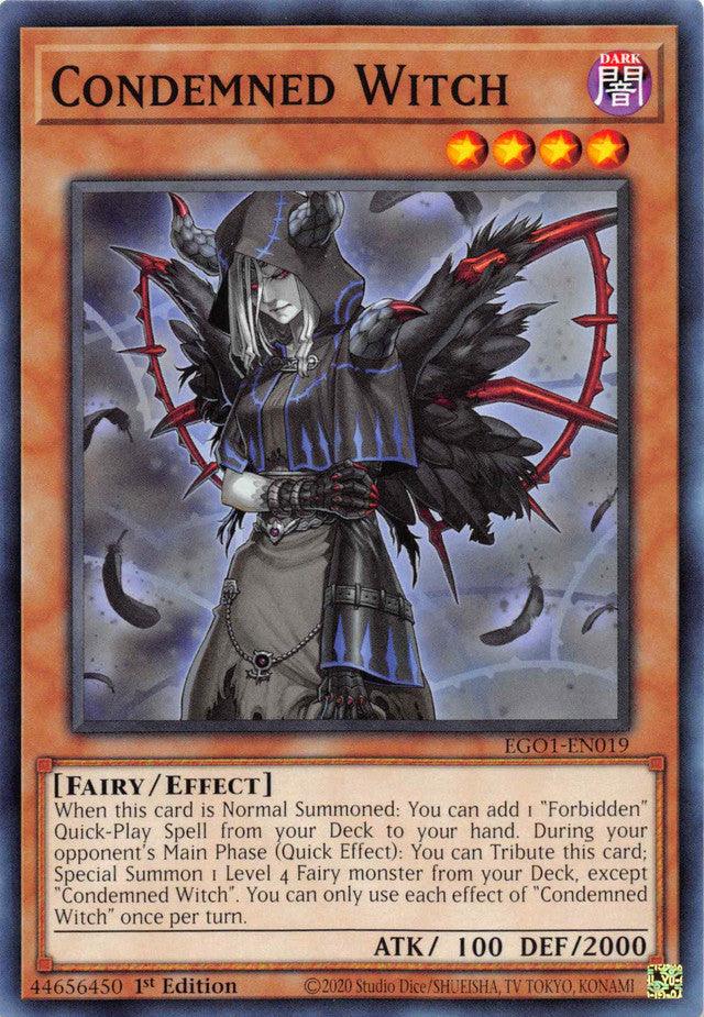 Condemned Witch [EGO1-EN019] Common (ONLINE ORDER ONLY)