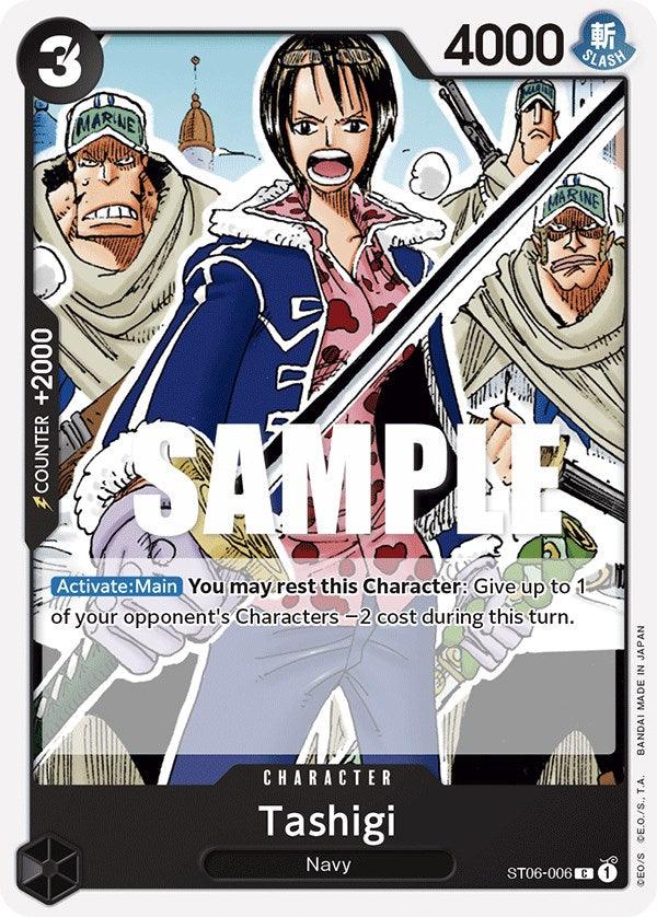 Tashigi [Starter Deck: Absolute Justice] (ONLINE ORDER ONLY)