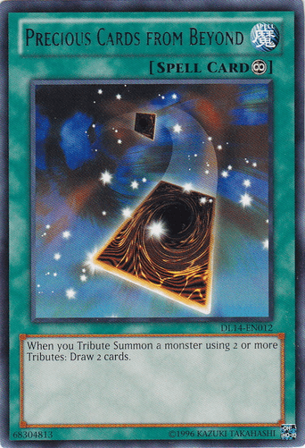 Precious Cards from Beyond (Blue) [DL14-EN012] Rare (ONLINE ORDER ONLY)