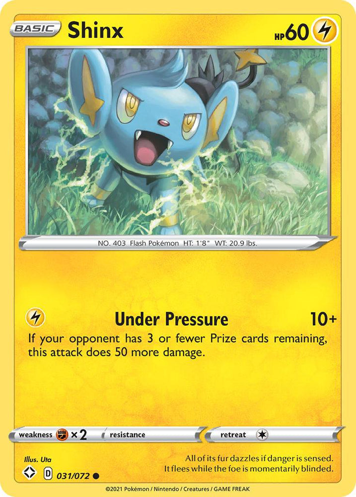 Shinx (031/072) [Sword & Shield: Shining Fates] (Online Only)