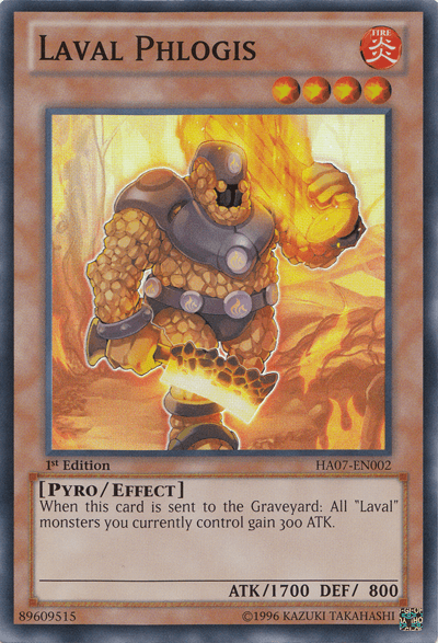 Laval Phlogis [HA07-EN002] Super Rare (ONLINE ORDER ONLY)