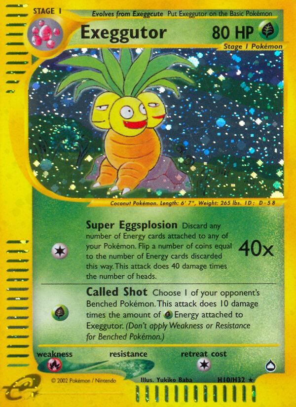 Exeggutor (H10/H32) [Aquapolis] (Online Only)