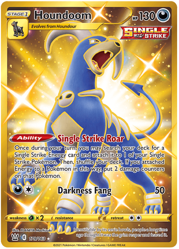 Houndoom (179/163) [Sword & Shield: Battle Styles] (Online Only)
