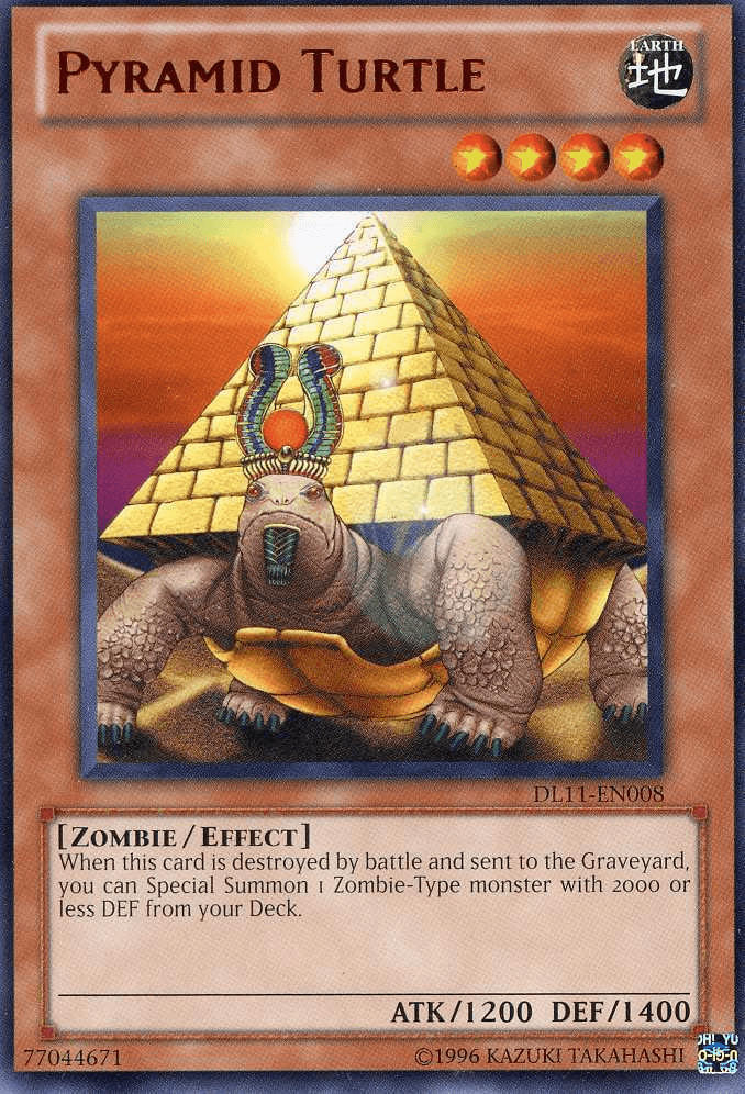 Pyramid Turtle (Red) [DL11-EN008] Rare (ONLINE ORDER ONLY)