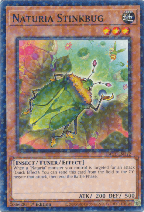 Naturia Stinkbug (Duel Terminal) [HAC1-EN112] Common (ONLINE ORDER ONLY)