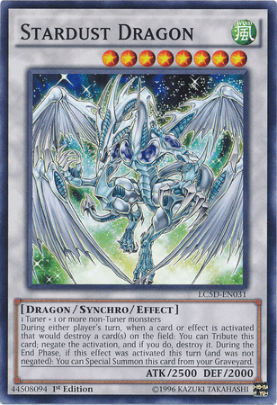 Stardust Dragon [LC5D-EN031] Common (ONLINE ORDER ONLY)