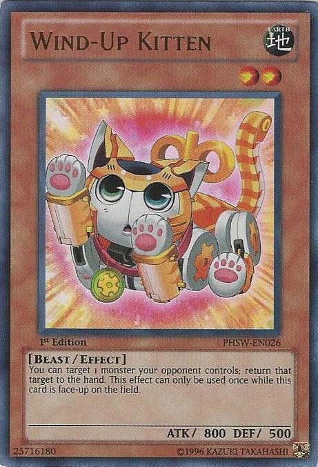 Wind-Up Kitten [PHSW-EN026] Ultra Rare (ONLINE ORDER ONLY)