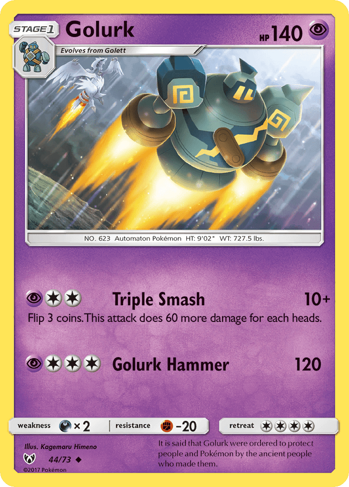 Golurk (44/73) [Sun & Moon: Shining Legends] (Online Only)