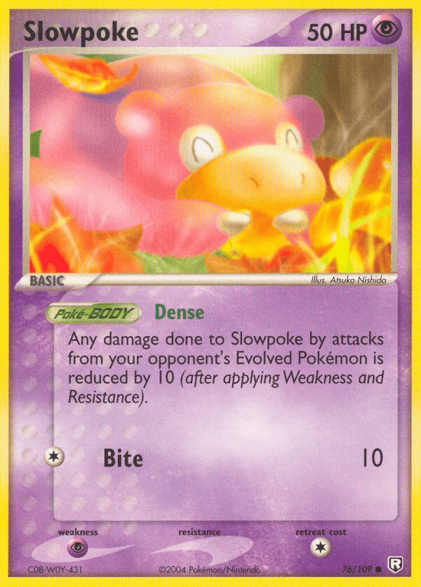 Slowpoke (76/109) [EX: Team Rocket Returns] (Online Only)