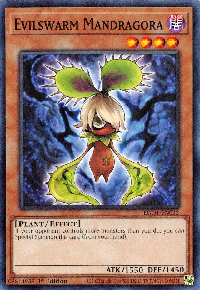 Evilswarm Mandragora [EGO1-EN012] Common (ONLINE ORDER ONLY)