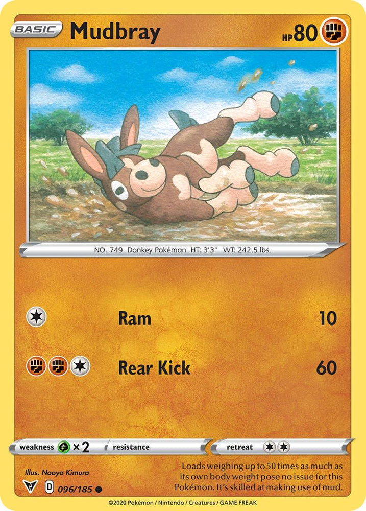 Mudbray (096/185) [Sword & Shield: Vivid Voltage] (Online Only)