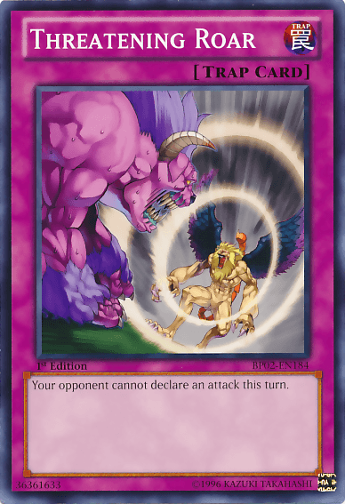 Threatening Roar [BP02-EN184] Common (ONLINE ORDER ONLY)