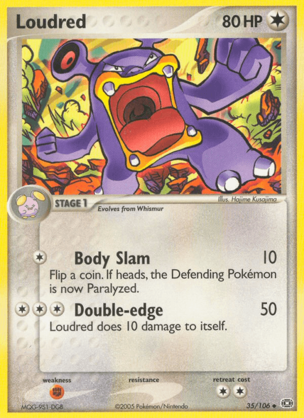 Loudred (35/106) [EX: Emerald] (Online Only)
