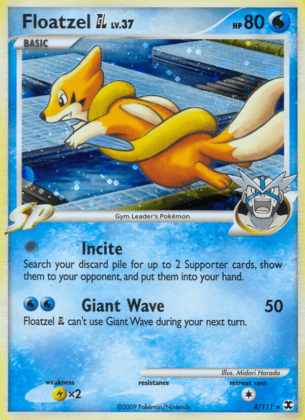 Floatzel GL (4/111) [Platinum: Rising Rivals] (Online Only)
