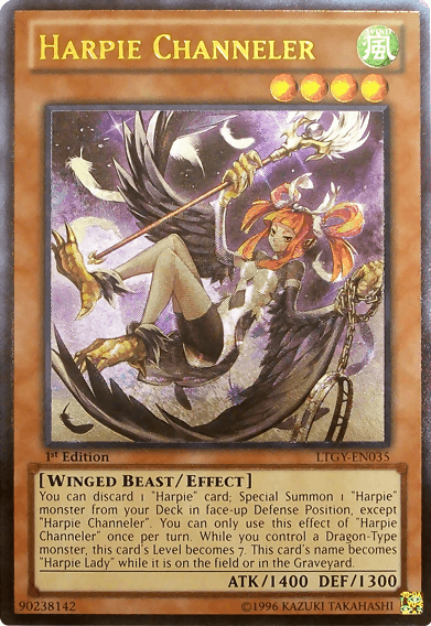 Harpie Channeler [LTGY-EN035] Ultimate Rare (ONLINE ORDER ONLY)