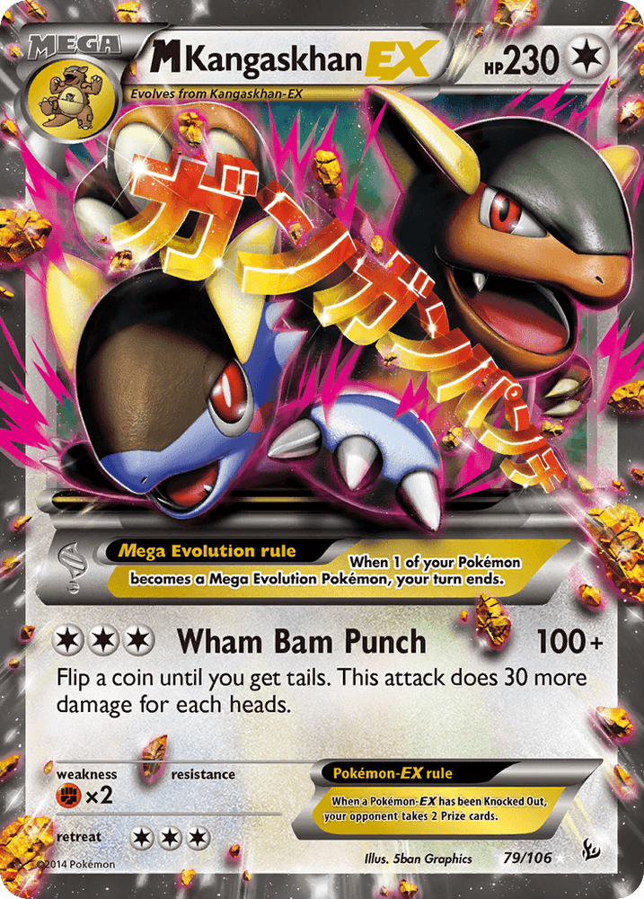 M Kangaskhan EX (79/106) [XY: Flashfire] (Online Only)