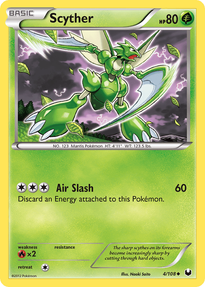 Scyther (4/108) [Black & White: Dark Explorers] (Online Only)