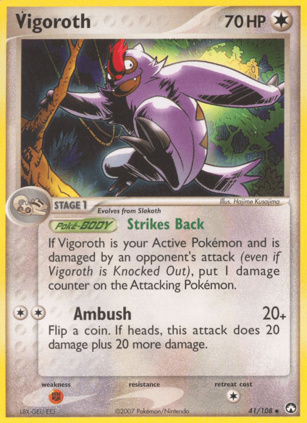 Vigoroth (41/108) [EX: Power Keepers] (Online Only)