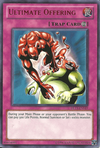 Ultimate Offering (Red) [DL13-EN019] Rare (ONLINE ORDER ONLY)