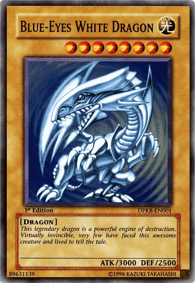 Blue-Eyes White Dragon [DPKB-EN001] Super Rare (ONLINE ORDER ONLY)