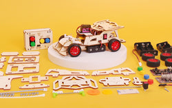 Steering Remote-Controlled Car DIY Kit, Educational STEM Toy (ONLINE ORDER ONLY)