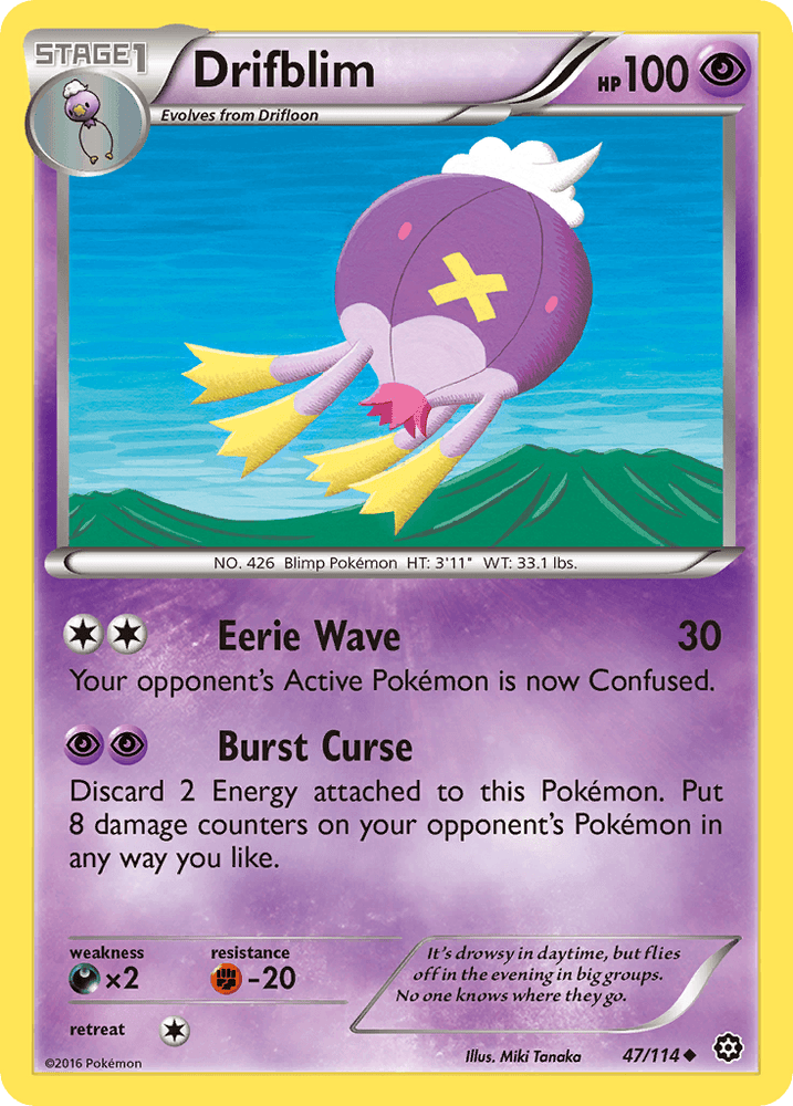 Drifblim (47/114) [XY: Steam Siege] (Online Only)
