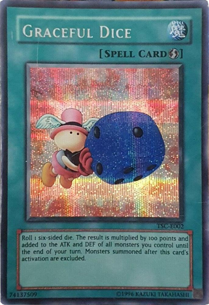 Graceful Dice [TSC-E002] Secret Rare (ONLINE ORDER ONLY)