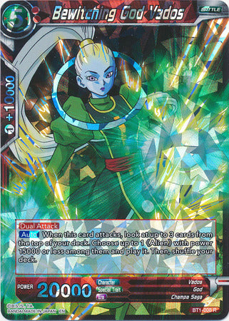 Bewitching God Vados (Shatterfoil) (BT1-008) [Dragon Brawl]