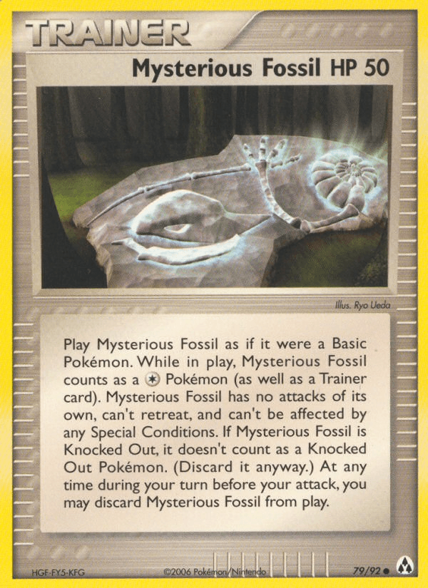 Mysterious Fossil (79/92) [EX: Legend Maker] (Online Only)