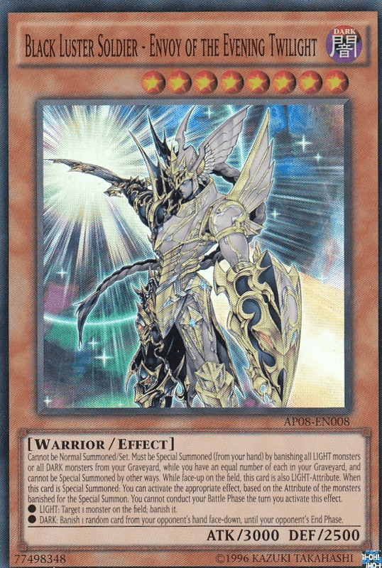 Black Luster Soldier - Envoy of the Evening Twilight [AP08-EN008] Super Rare (ONLINE ORDER ONLY)