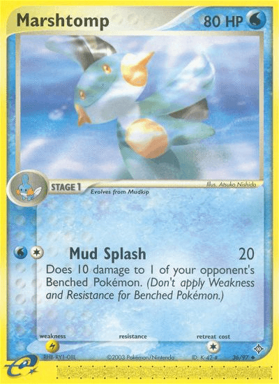 Marshtomp (36/97) [EX: Dragon] (Online Only)