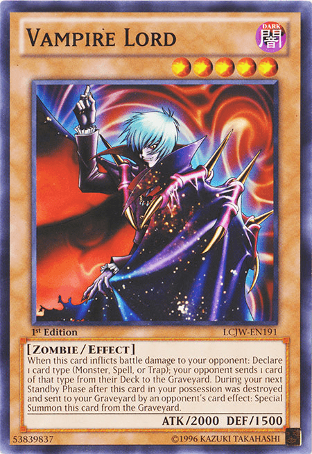 Vampire Lord [LCJW-EN191] Common (ONLINE ORDER ONLY)