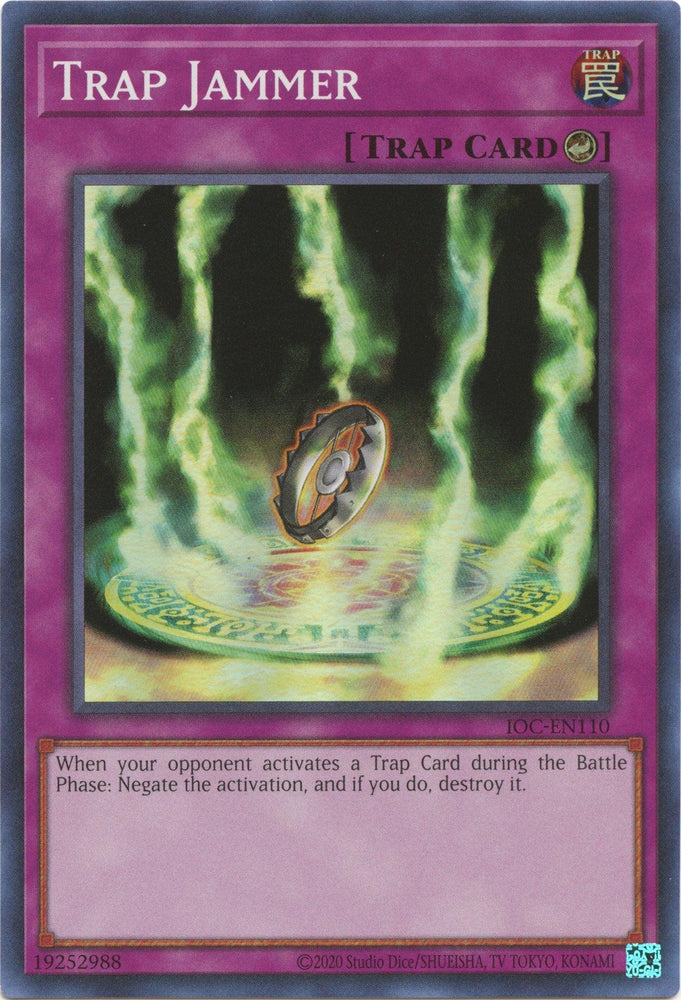 Trap Jammer (25th Anniversary) [IOC-EN110] Super Rare (ONLINE ORDER ONLY)