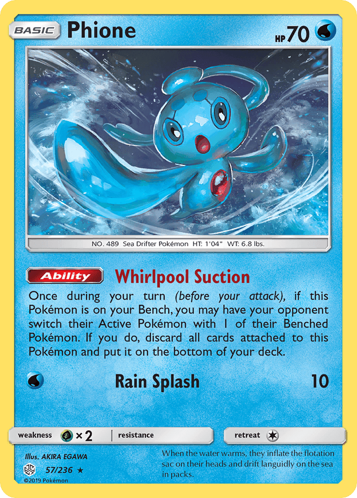 Phione (57/236) [Sun & Moon: Cosmic Eclipse] (Online Only)