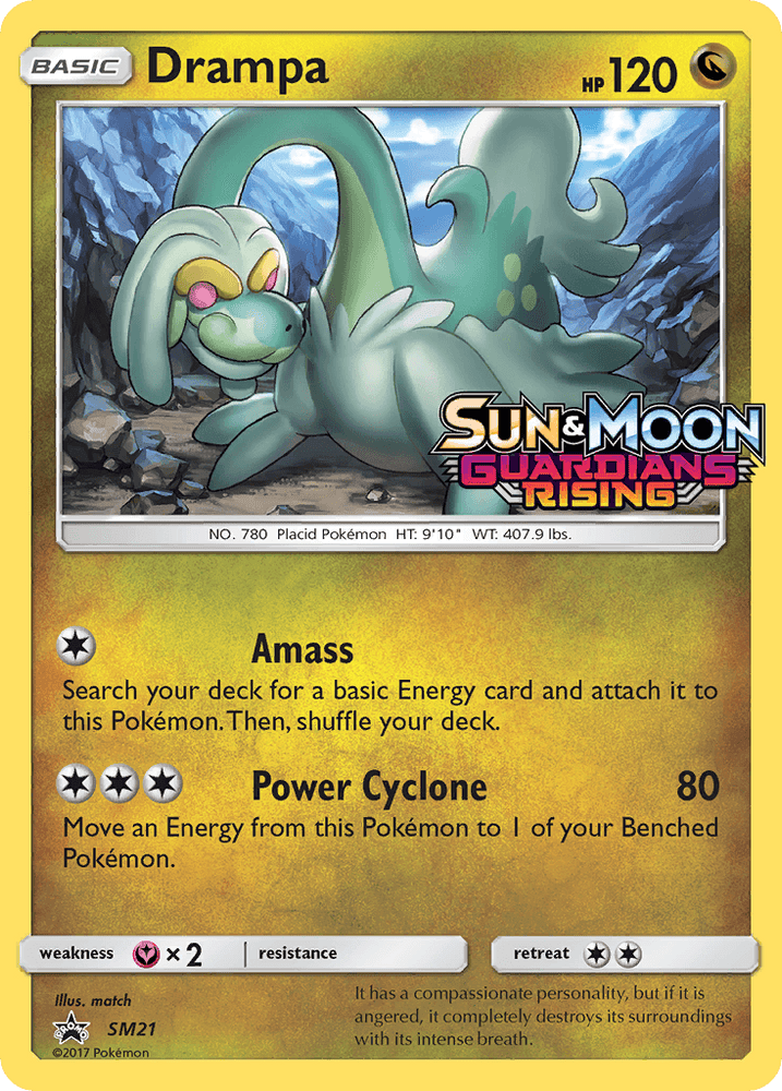 Drampa (SM21) [Sun & Moon: Black Star Promos] (Online Only)