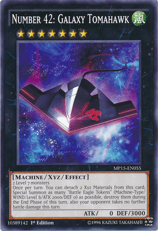 Number 42: Galaxy Tomahawk [MP15-EN055] Common (ONLINE ORDER ONLY)