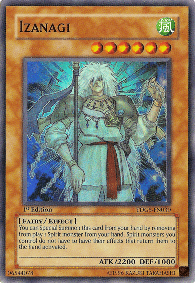 Izanagi [TDGS-EN030] Super Rare (ONLINE ORDER ONLY)