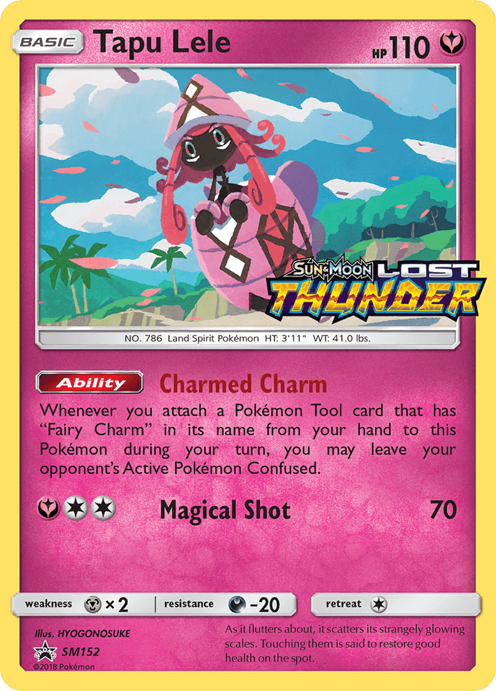 Tapu Lele (SM152) [Sun & Moon: Black Star Promos] (Online Only)