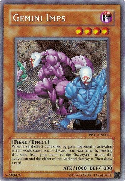 Gemini Imps [PP01-EN005] Secret Rare (ONLINE ORDER ONLY)