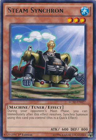 Steam Synchron [LC5D-EN027] Rare (ONLINE ORDER ONLY)
