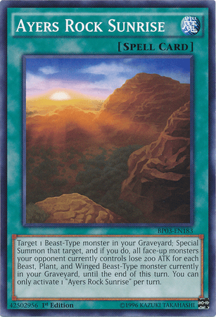 Ayers Rock Sunrise [BP03-EN183] Common (ONLINE ORDER ONLY)
