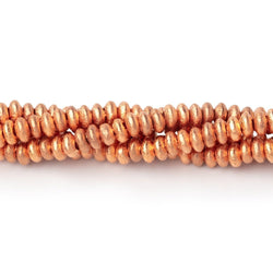 4mm Brushed Disc Beads (ONLINE ORDER ONLY)