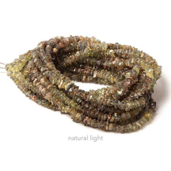 4mm Multi Color Sapphire Chip Beads 15 inch 211 pieces (ONLINE ORDER ONLY)