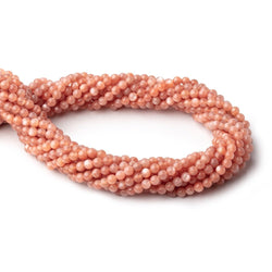 4mm Sunstone Plain Round Beads 16 inch 100 pieces (ONLINE ORDER ONLY)