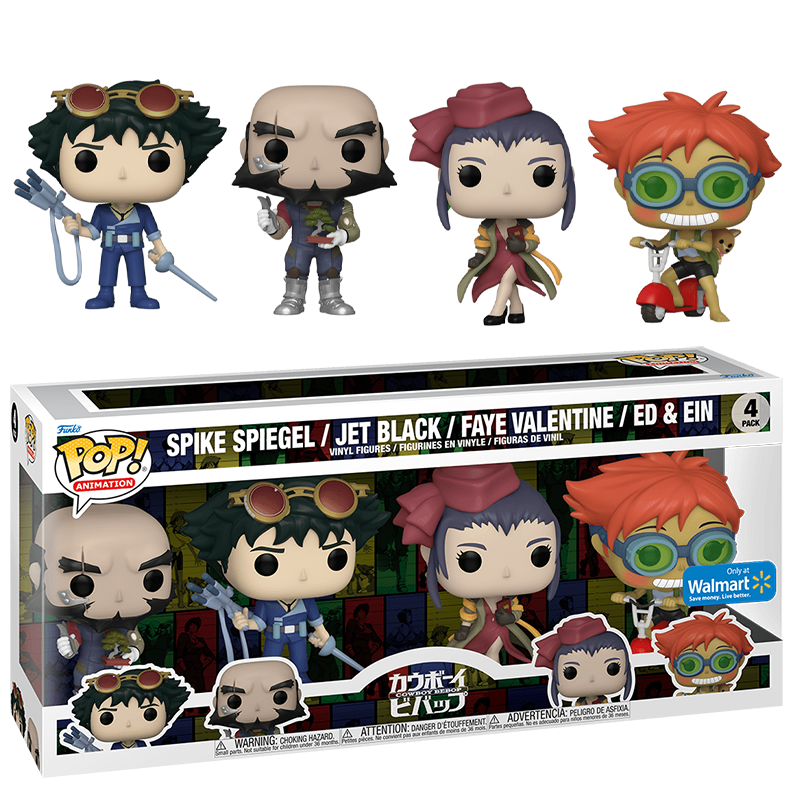 Cowboy Bebop 4-Pack - Walmart Exclusive (Online Order Only)
