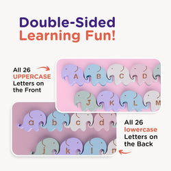 Tomaze Alphabet Elephants  (Online Order Only)