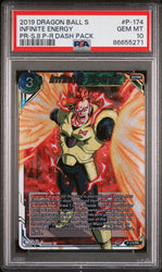 2019 DRAGON BALL SUPER INFINITE ENERGY #P-174 - PSA 10 (Online Order Only)