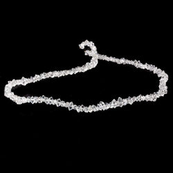 3x2mm Double Terminated Quartz Crystals 170 beads 16 inch (ONLINE ORDER ONLY)