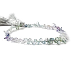 4x3mm Fancy Sapphire Pear Briolette 8 inch 106 pcs (ONLINE ORDER ONLY)